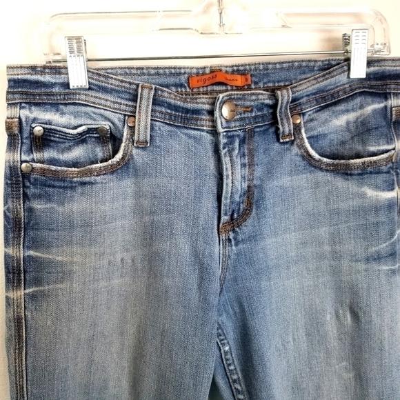 Vigoss Distressed Jeans | sz 9 - Picture 2 of 9